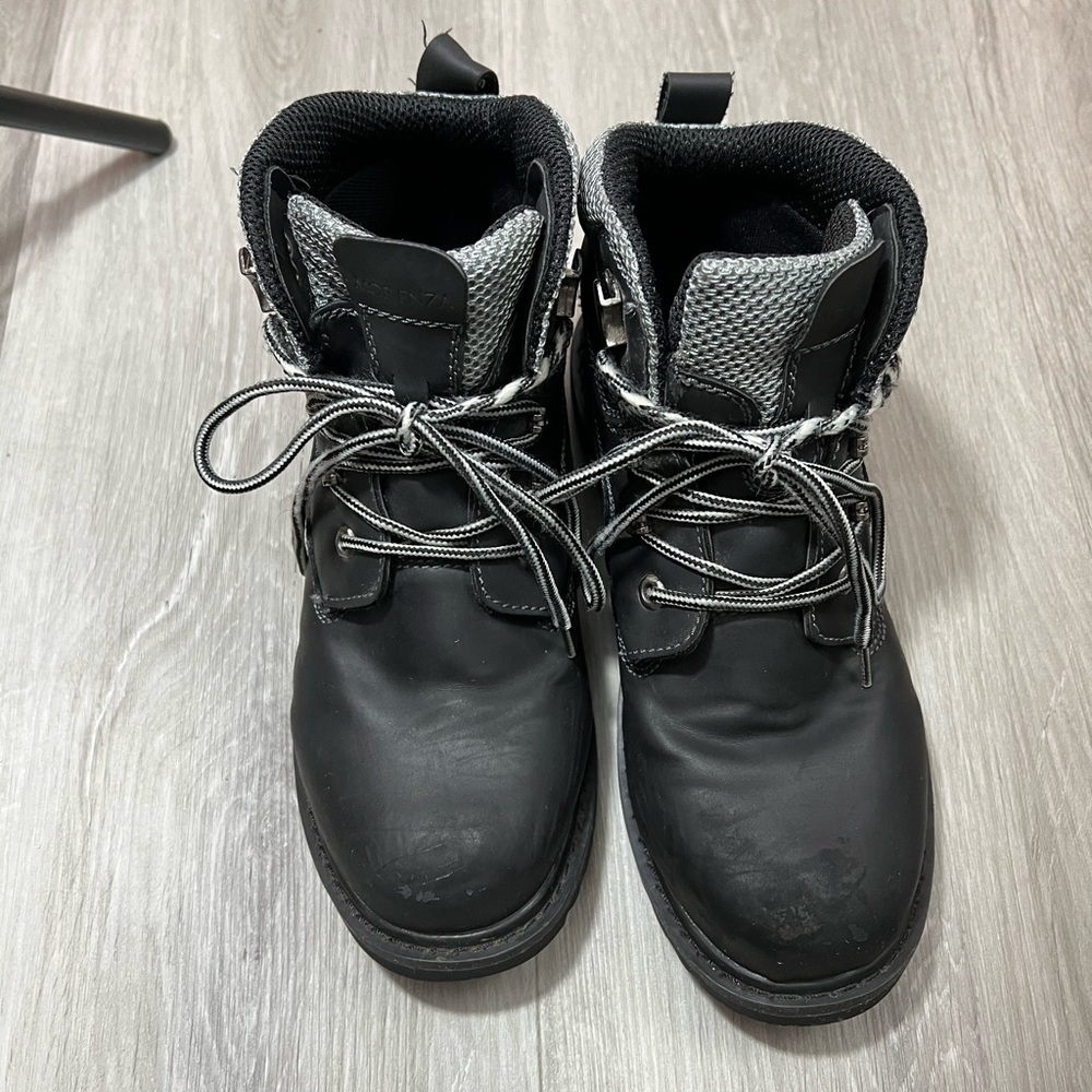 Mórenla Hiking Boots Outdoor Waterproof Combat Booties Black